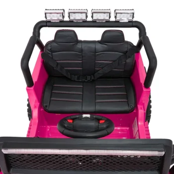 Jeep Beast 4x4 Ružičasti Auto Na Akumulator 17
