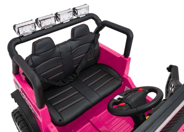 Jeep Beast 4x4 Ružičasti Auto Na Akumulator 18