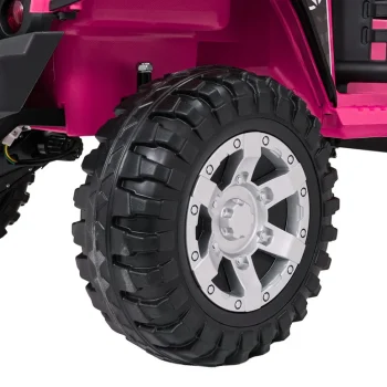 Jeep Beast 4x4 Ružičasti Auto Na Akumulator 21
