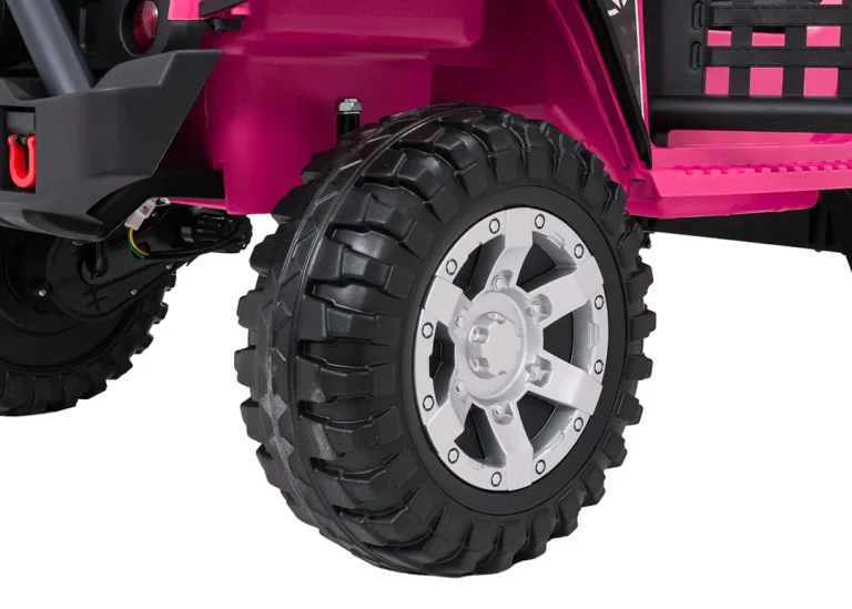Jeep Beast 4x4 Ružičasti Auto Na Akumulator 21