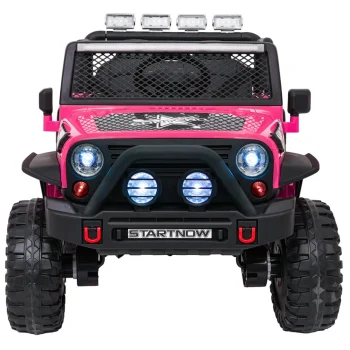 Jeep Beast 4x4 Ružičasti Auto Na Akumulator 3