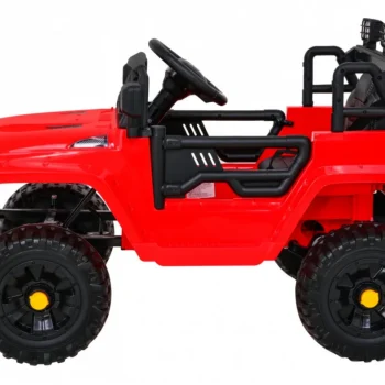 Jeep Dark Night Automobil Na Baterije Za Djecu, Crveni + Spori Start + Eva + Audio Led, Crvena 4