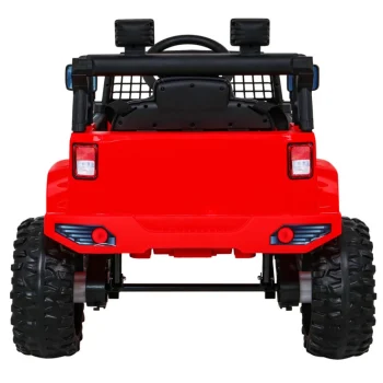 Jeep Dark Night Automobil Na Baterije Za Djecu, Crveni + Spori Start + Eva + Audio Led, Crvena 6