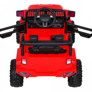 Jeep Dark Night Automobil Na Baterije Za Djecu, Crveni + Spori Start + Eva + Audio Led, Crvena 7
