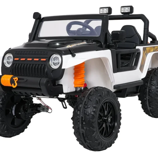 Jeep Monster Bijeli Auto Na Akumulator 1