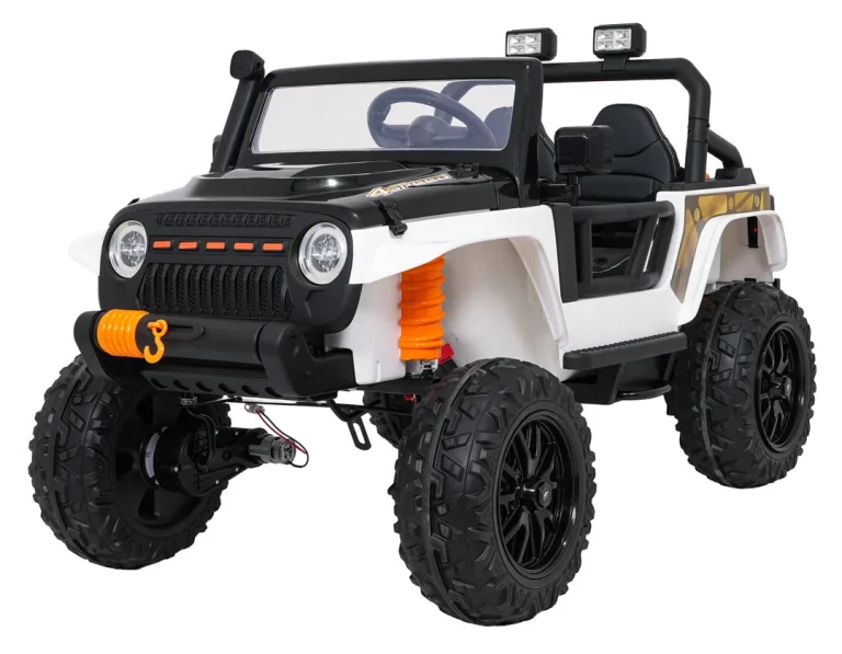 Jeep Monster Bijeli Auto Na Akumulator 1