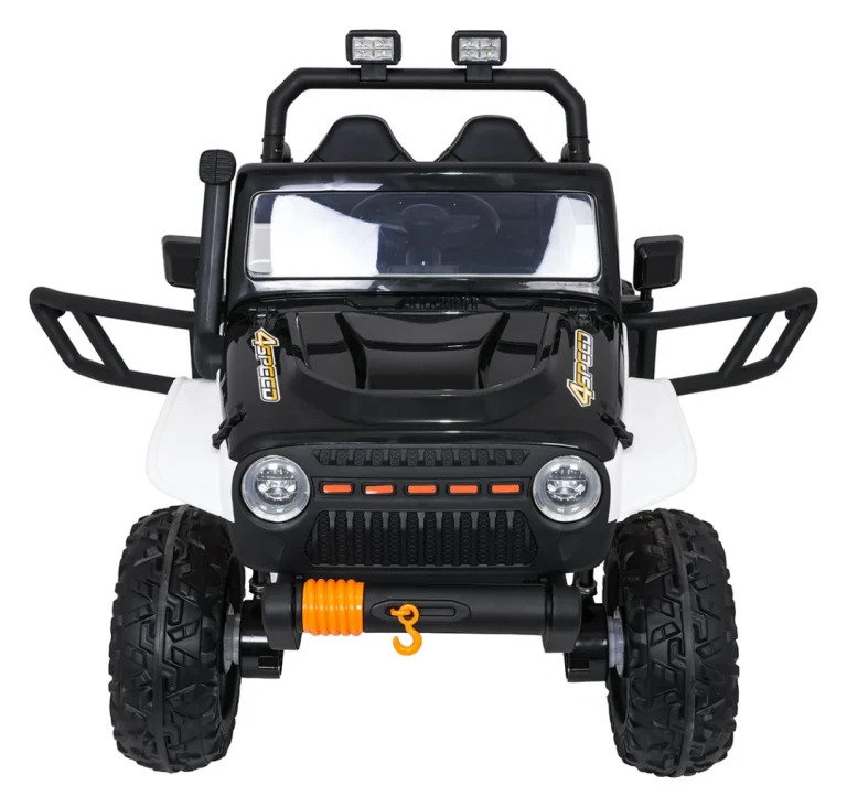 Jeep Monster Bijeli Auto Na Akumulator 11
