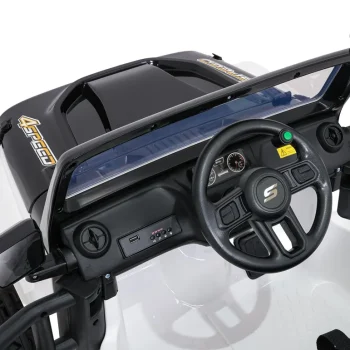 Jeep Monster Bijeli Auto Na Akumulator 14