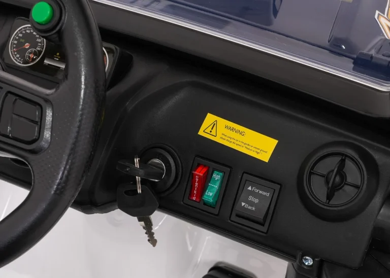 Jeep Monster Bijeli Auto Na Akumulator 17