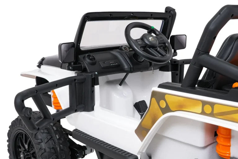 Jeep Monster Bijeli Auto Na Akumulator 19