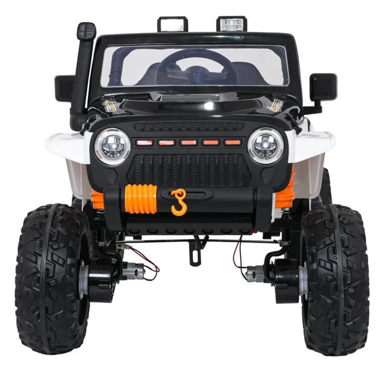 Jeep Monster Bijeli Auto Na Akumulator 2