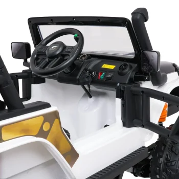 Jeep Monster Bijeli Auto Na Akumulator 20
