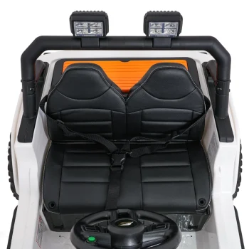 Jeep Monster Bijeli Auto Na Akumulator 21