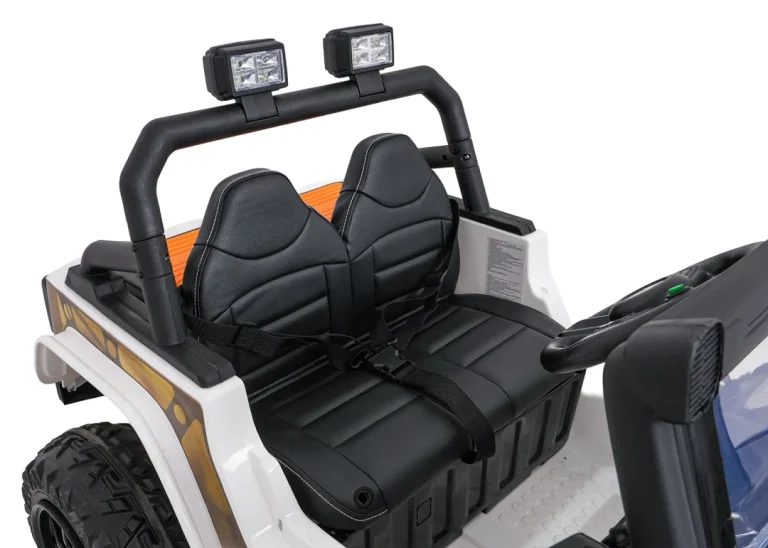 Jeep Monster Bijeli Auto Na Akumulator 22