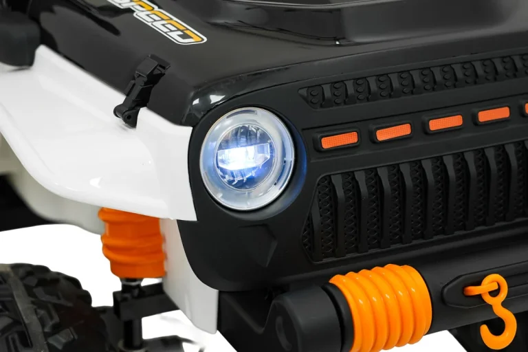 Jeep Monster Bijeli Auto Na Akumulator 23