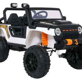 Jeep Monster Bijeli Auto Na Akumulator 3