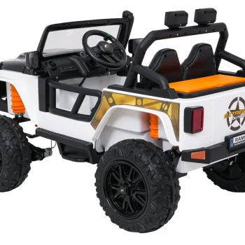 Jeep Monster Bijeli Auto Na Akumulator 6