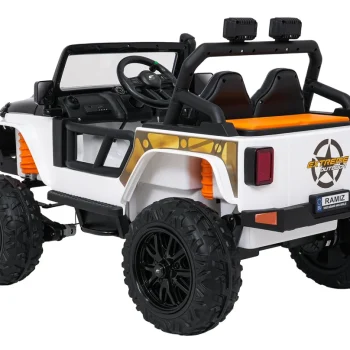 Jeep Monster Bijeli Auto Na Akumulator 8