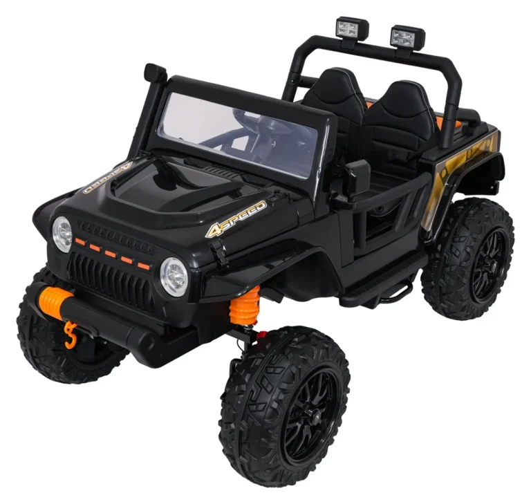 Jeep Monster Crni Auto Na Akumulator 10