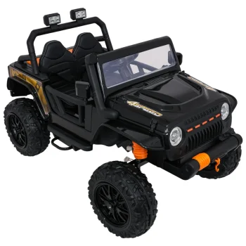 Jeep Monster Crni Auto Na Akumulator 12