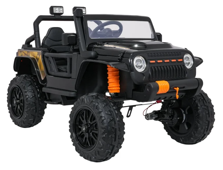 Jeep Monster Crni Auto Na Akumulator 3
