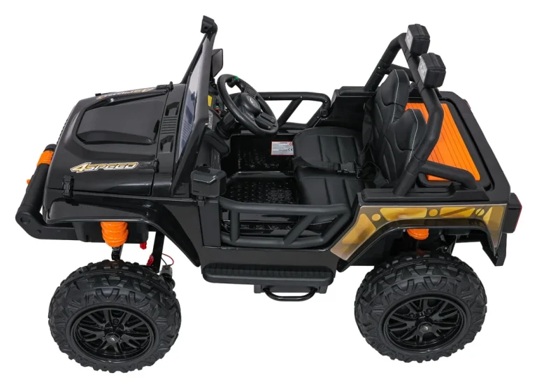 Jeep Monster Crni Auto Na Akumulator 5