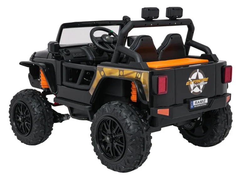 Jeep Monster Crni Auto Na Akumulator 6