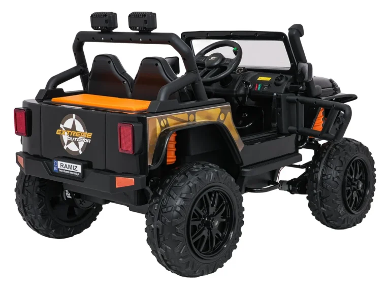 Jeep Monster Crni Auto Na Akumulator 8