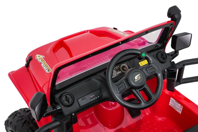 Jeep Monster Crveni Auto Na Akumulator 13