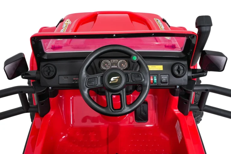 Jeep Monster Crveni Auto Na Akumulator 14