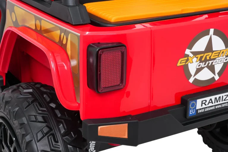 Jeep Monster Crveni Auto Na Akumulator 23