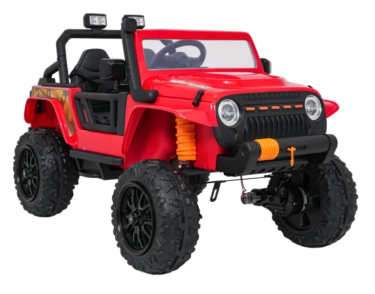 Jeep Monster Crveni Auto Na Akumulator 3