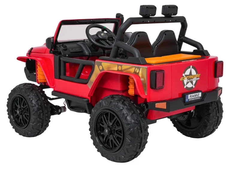 Jeep Monster Crveni Auto Na Akumulator 6