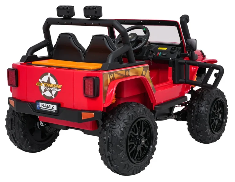 Jeep Monster Crveni Auto Na Akumulator 8