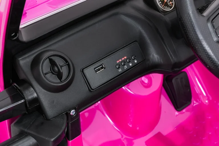 Jeep Monster Ružičasti Auto Na Akumulator 16