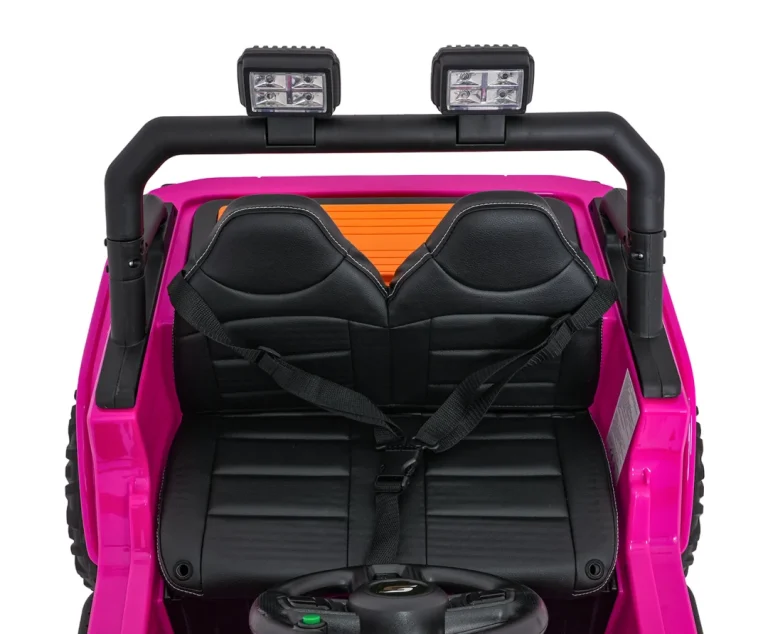 Jeep Monster Ružičasti Auto Na Akumulator 17