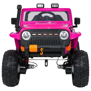 Jeep Monster Ružičasti Auto Na Akumulator 2