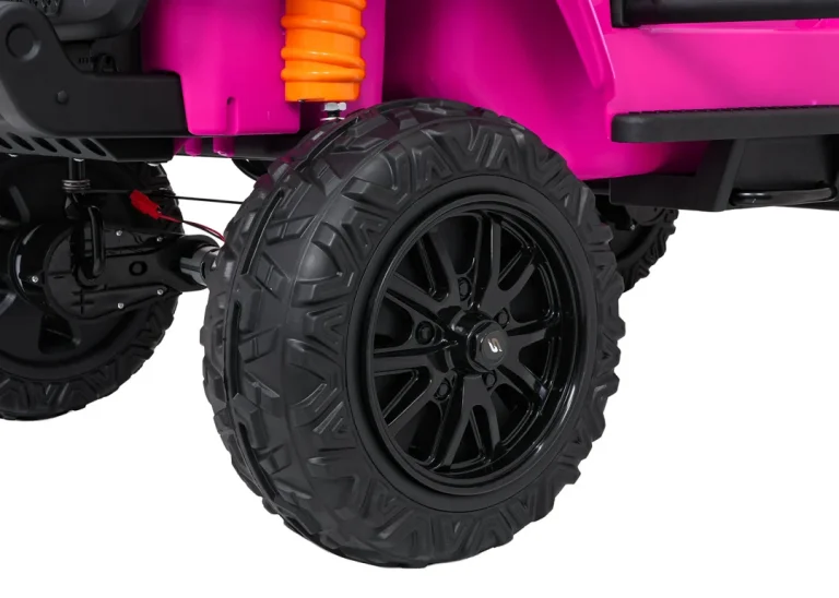 Jeep Monster Ružičasti Auto Na Akumulator 21