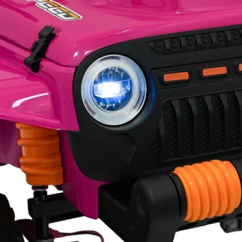 Jeep Monster Ružičasti Auto Na Akumulator 24