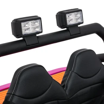 Jeep Monster Ružičasti Auto Na Akumulator 26