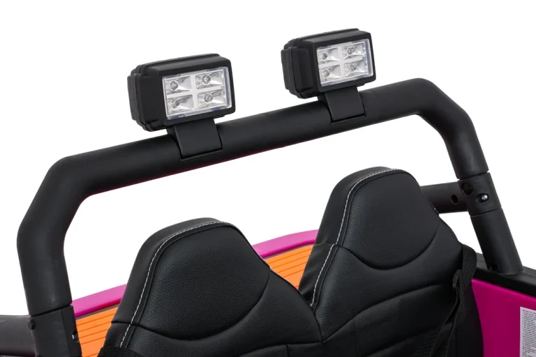 Jeep Monster Ružičasti Auto Na Akumulator 26
