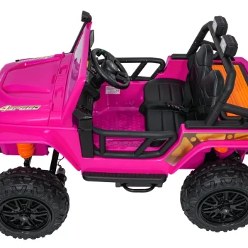 Jeep Monster Ružičasti Auto Na Akumulator 4