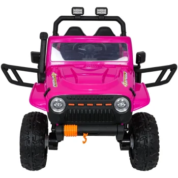 Jeep Monster Ružičasti Auto Na Akumulator 9