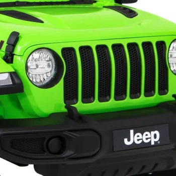 Jeep Wrangler Rubicon Dječja Autosjedalica Na Baterije Zelena + Daljinski Upravljač + Mp3 Led Radio 13