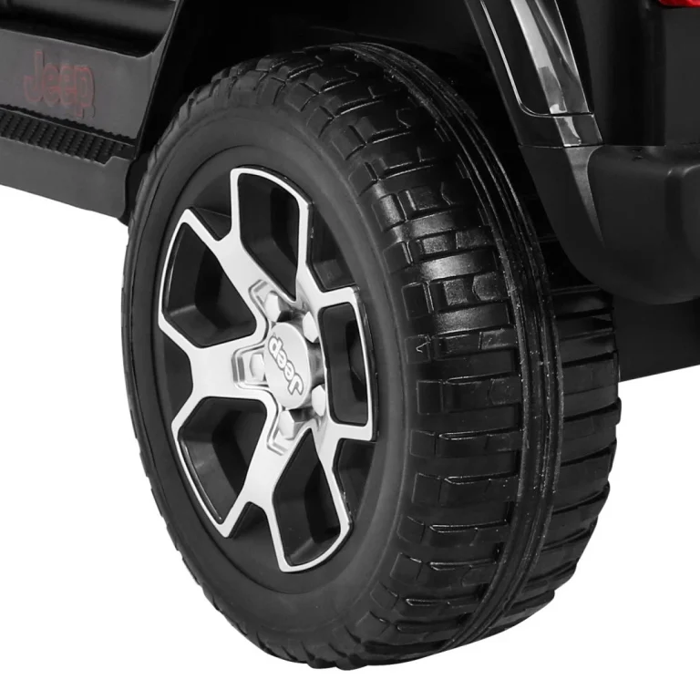 Jeep Wrangler Rubicon Dječji Terenski Automobil Na Baterije, Crni + Daljinski Upravljač + 4x4, Crna 13