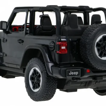 Jeep Wrangler Rubicon Crni Rastar Model 1:14 Automobil Na Daljinsko Upravljanje + 2,4 Ghz, Crna 4