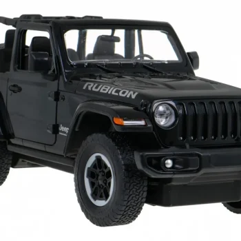 Jeep Wrangler Rubicon Crni Rastar Model 1:14 Automobil Na Daljinsko Upravljanje + 2,4 Ghz, Crna 6