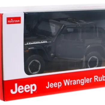 Jeep Wrangler Rubicon Crni Rastar Model 1:14 Automobil Na Daljinsko Upravljanje + 2,4 Ghz, Crna 9