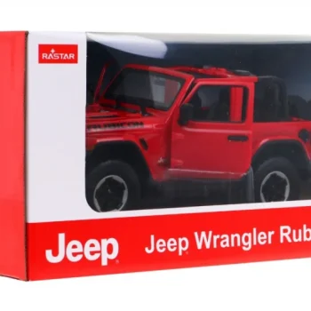 Jeep Wrangler Rubicon Crveni Rastar Model 1:14 Automobil Na Daljinsko Upravljanje + 2,4 Ghz, Crvena 11