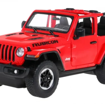Jeep Wrangler Rubicon Crveni Rastar Model 1:14 Automobil Na Daljinsko Upravljanje + 2,4 Ghz, Crvena 2